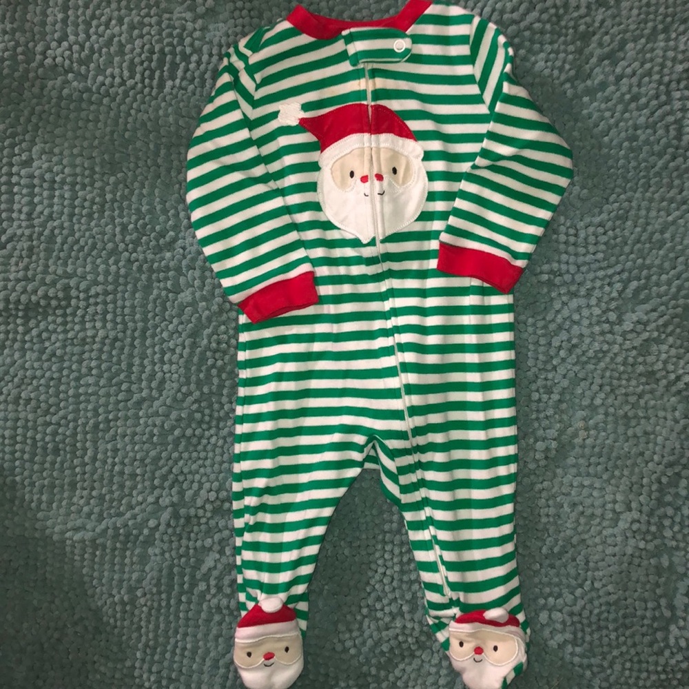 Santa Footed Pajamas